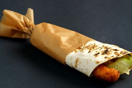 Подводная братва ролл с креветками