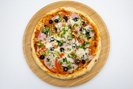 С ветчиной и сыром