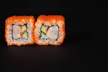 Ролл Калифорния с креветкой