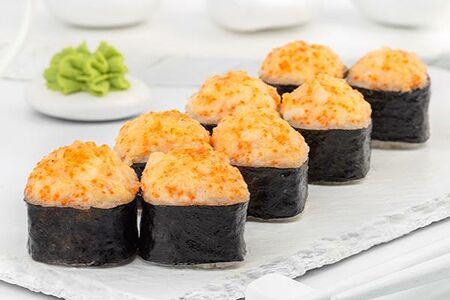 Тартар с креветкой