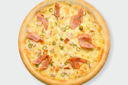 Пицца Кукурузный цыпленок и жареный бекон