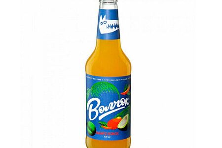 Крафтовый лимонад Волчок Манго-кокос