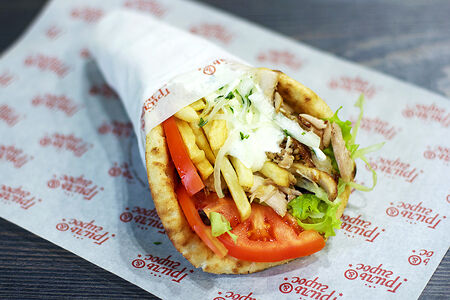 Гирос с курицей в пите