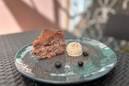 Чизкейк шоколадный