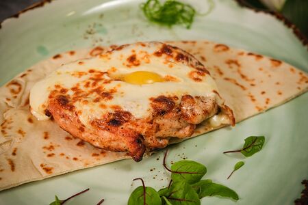 Мясной хачапури