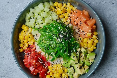 Поке с Лососем