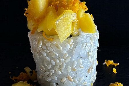 Угорь манго с шапочкой