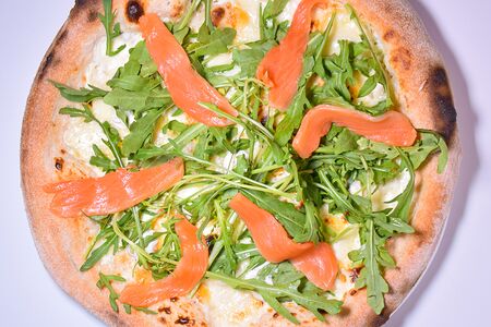 Лосось, трюфельный крем-чиз