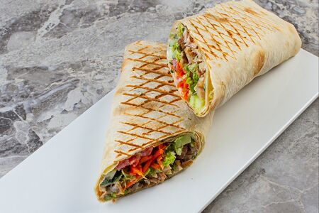 Шаурма со свининой