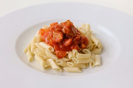 Жаркое с макаронами