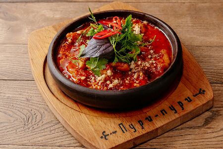 Цыпленок Чахохбили в томатном соусе