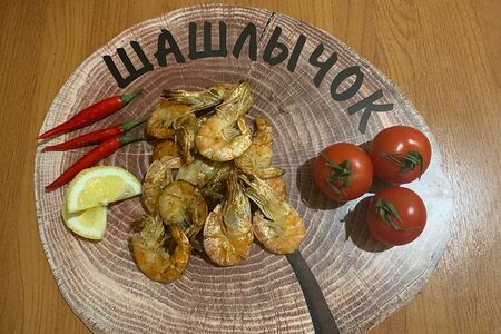 Шашлычок из креветки