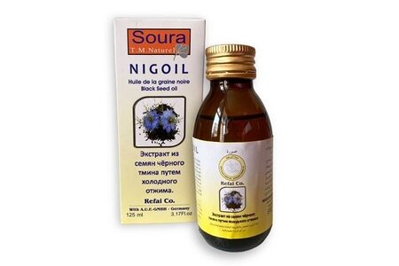 Масло семян черного тмина Nigoil Сирия Soura