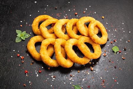 Луковые кольца в кляре