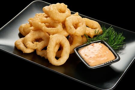 Луковые кольца в кляре