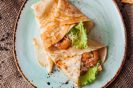 Блинчики Большая креветка