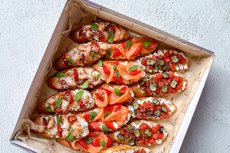 Сет трио брускетт Ривьера, L