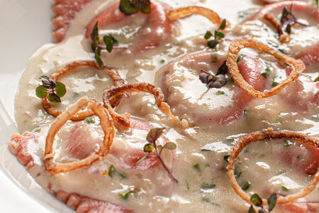 Равиоли с рикоттой и козьим сыром