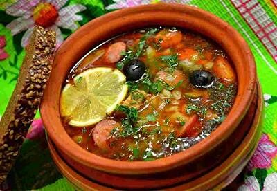 Солянка мясная