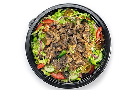 Салат грибной