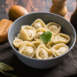 Пельмени с курицей