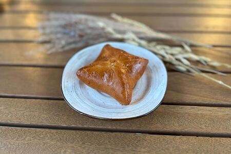 Пирог с картошкой и грибами