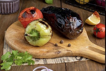 Овощи на мангале