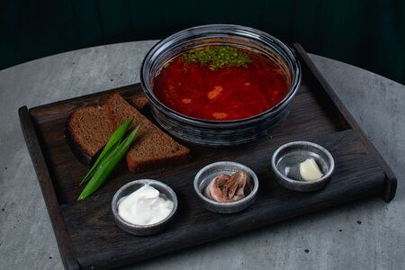 Борщ по-домашнему