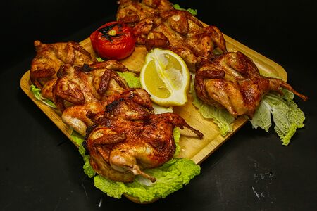 Перепелка на углях 