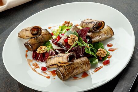 Рулеты из баклажанов халяль