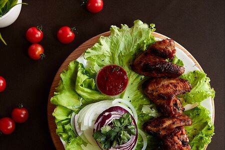 Крылышки на мангале