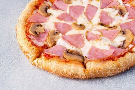 Пицца Прошутто Фунги на толстом с сыром