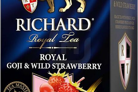 Richard Чай Черный Royal Goji&Wild Strawberry 25саше 4