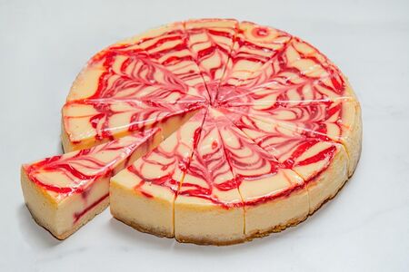 Чизкейк клубничный