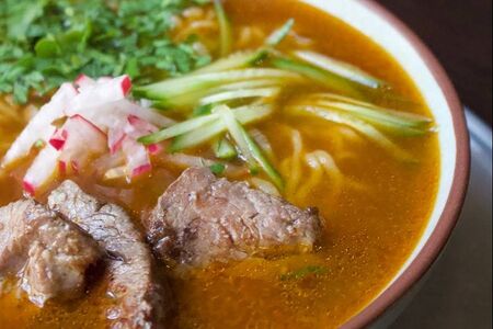 Рамен с говядиной