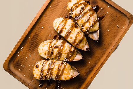 Мидии Cream shrimp