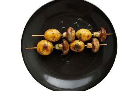 Шампиньоны с картофелем