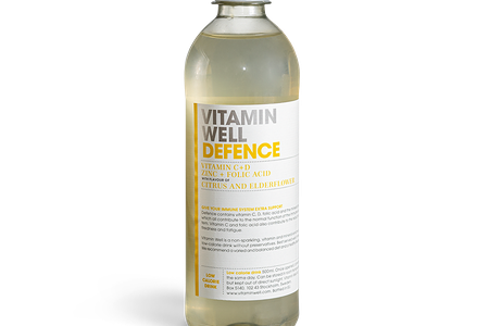 Напиток Vitamin Well Defence лимон и бузина