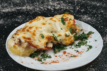 Мясо по-французски