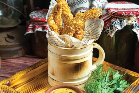 Куриные палочки