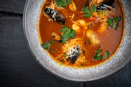 Суп Красное море