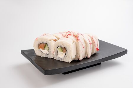 Лосось в крабе