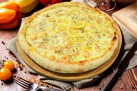 №32 Пицца с креветками