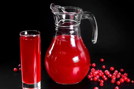 Морс брусничный