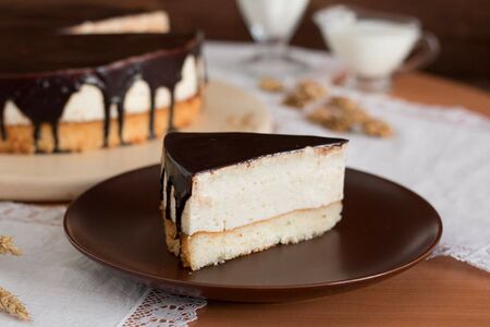 Торт Птичье молоко по-домашнему