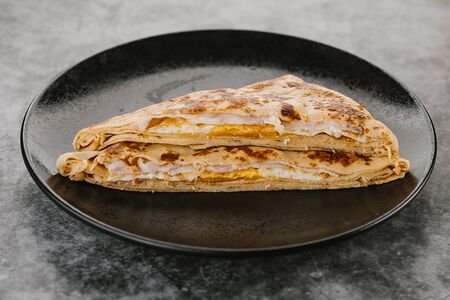 Стандартный Блин с беконом и яйцом