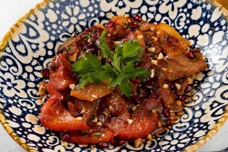 Курица с баклажанами