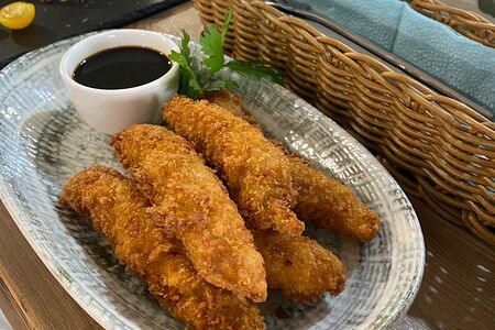 Судак темпура