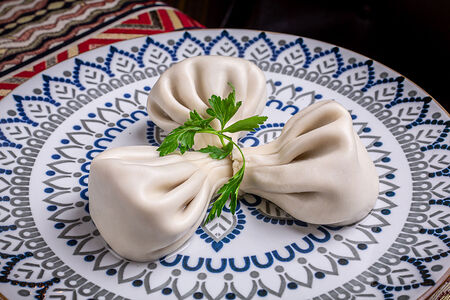 Хинкали с бараниной