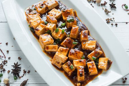 Тофу со специями Мапо